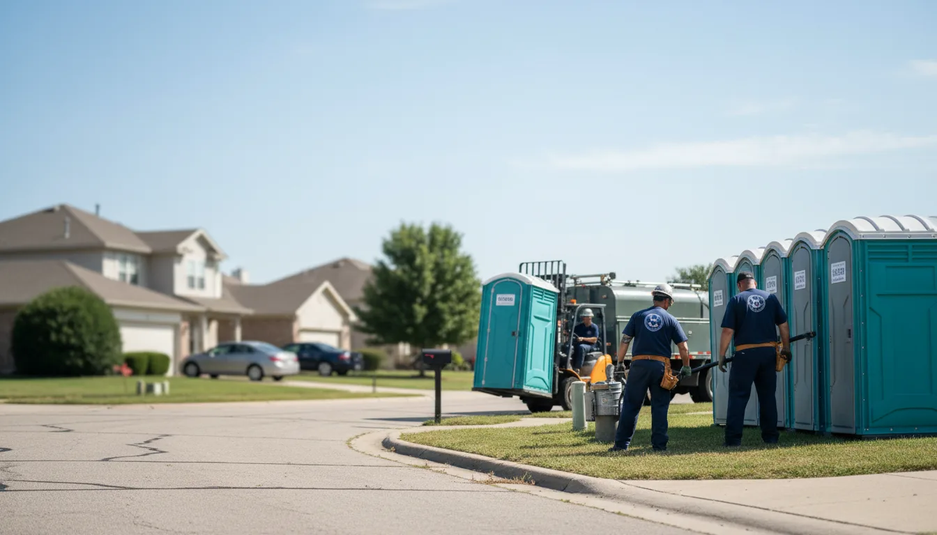 Porta Potty Rental in Maxwell, TX near me